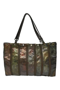 FW1995 Cyberbaba Multi Zipped Shoulder Bag with Pouch