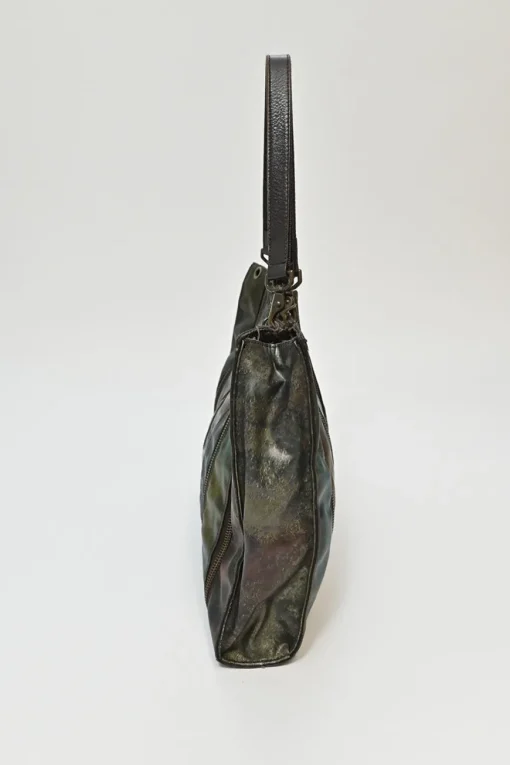 FW1995 Cyberbaba Multi Zipped Shoulder Bag with Pouch