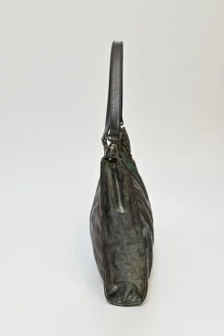 FW1995 Cyberbaba Multi Zipped Shoulder Bag with Pouch