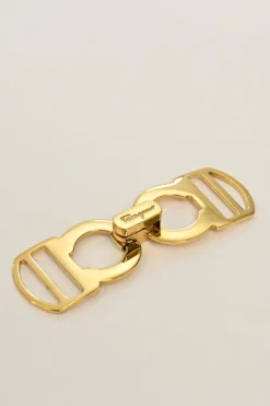 Gold Scarf Ring