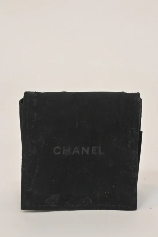Gold-finish metal Coco Mark brooch