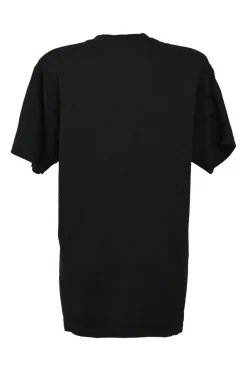 Gonz Ramm black screen-printed cotton crewneck T-shirt featuring Gonz Butterfly artwork by Mark Gonzales