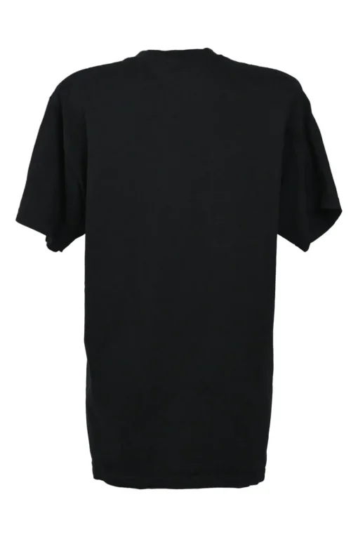 Gonz Ramm black screen-printed cotton crewneck T-shirt featuring Gonz Butterfly artwork by Mark Gonzales