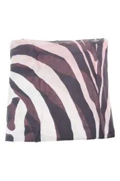 Gradient colour Selma Zebra Print SIlk Scarf