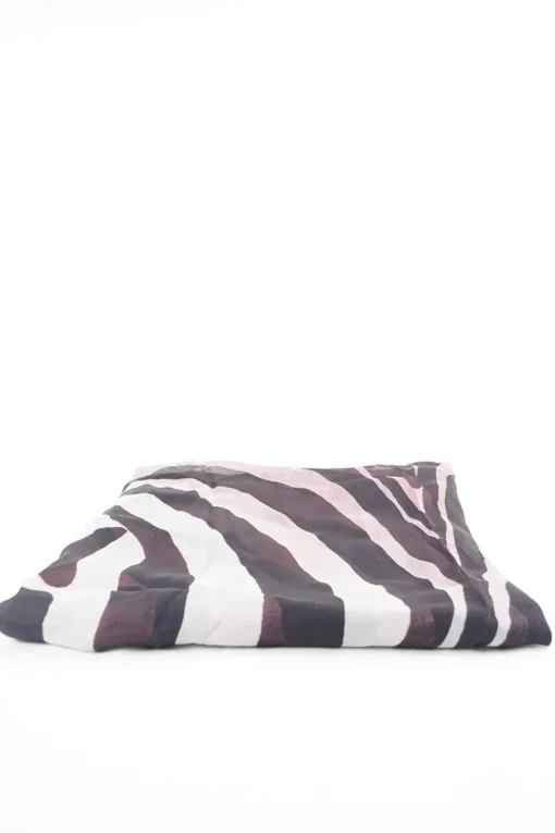 Gradient colour Selma Zebra Print SIlk Scarf