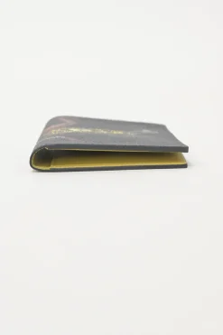 Graphite Damier coated canvas passport cover limited edition
