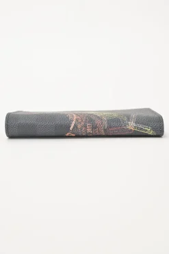 Graphite Damier coated canvas passport cover limited edition