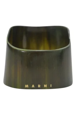 Green horn bangle