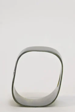 Green horn bangle