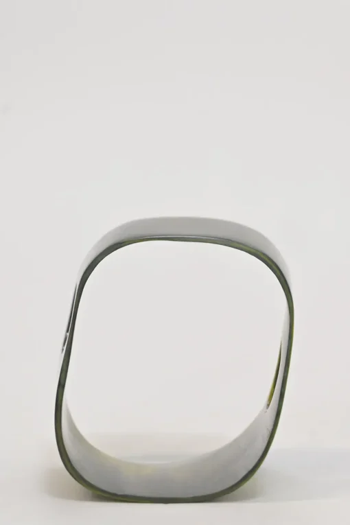 Green horn bangle