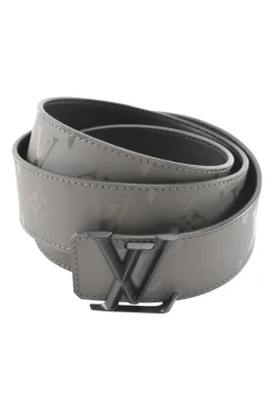 Green 40mm reversible monogram belt M1071