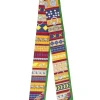 Green silk 'Colliers De Chiens' Twilly scarf featuring original artwork by Virginie Jamin