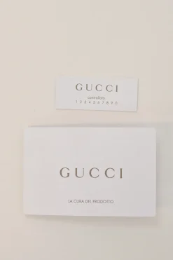 Grey Guccissima monogram canvas and leather GG Plus shopper tote
