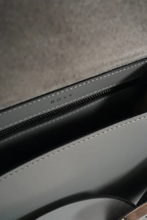 Grey Karl 24 with silver buckle
