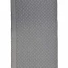 Grey silk-wool blend monogram jacquard fringe blanket shawl scarf