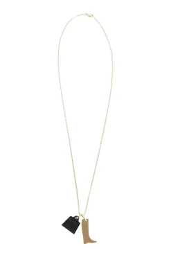 Hermes Amulette Maroquinier pendant necklace