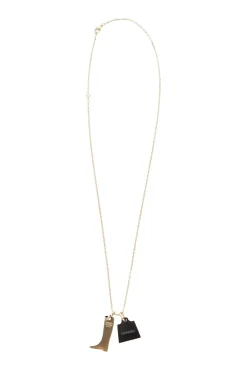 Hermes Amulette Maroquinier pendant necklace