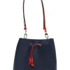 Indigo Epi Leather NéoNoé MM Shoulder Bag