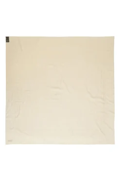 Ivory cashmere-silk blend square scarf