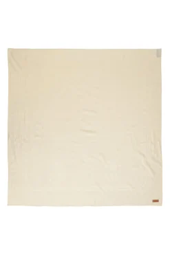 Ivory cashmere-silk blend square scarf