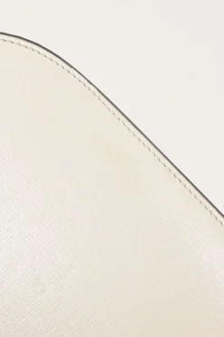 Ivory leather Horsebit 1955 bag with adjustable shoulder strap