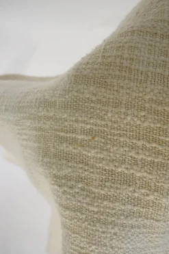 Ivory linen-blend bouclé tweed single breasted shawl collar tie-wast tailored jacket and pencil skirt suit set