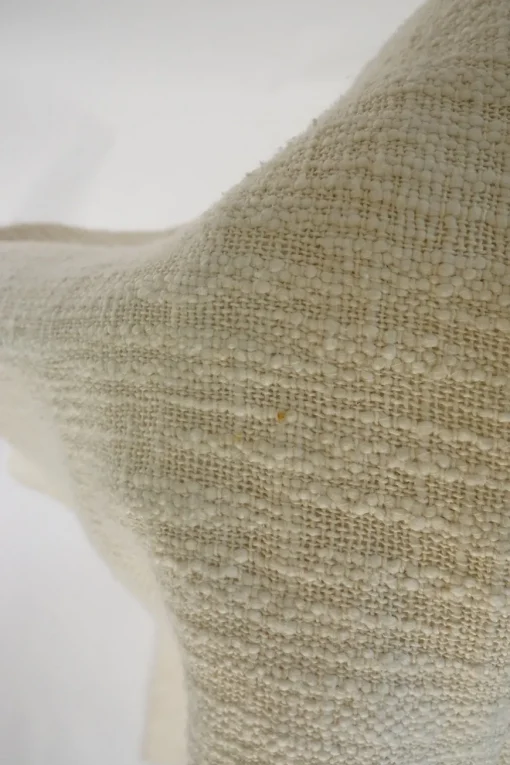 Ivory linen-blend bouclé tweed single breasted shawl collar tie-wast tailored jacket and pencil skirt suit set