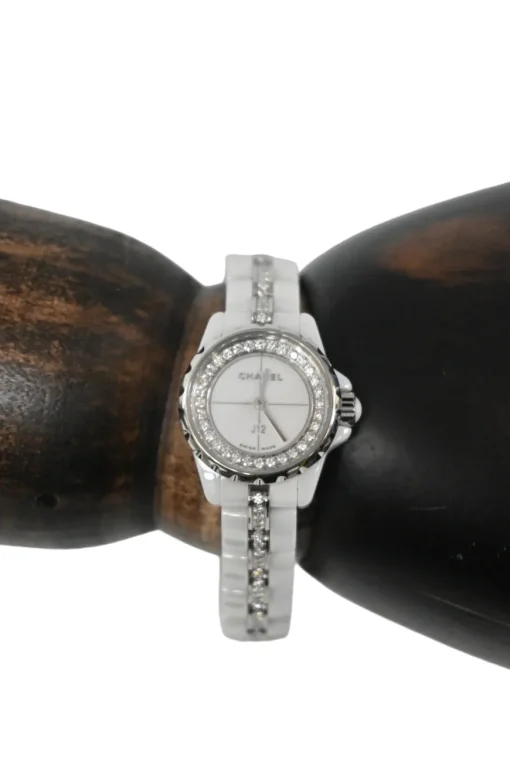 J12 ceramic, steel and 0.27ct XS diamond watch, 19mm