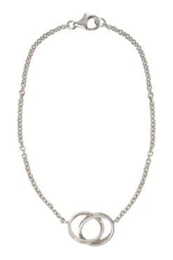 18-karat white gold Love bracelet with lobster clasp closure