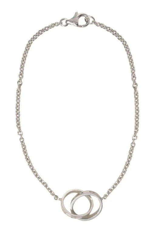18-karat white gold Love bracelet with lobster clasp closure