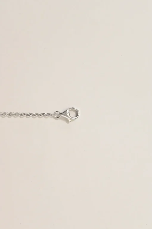 18-karat white gold Love bracelet with lobster clasp closure