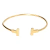 18-karat yellow gold Tiffany T Wire bracelet