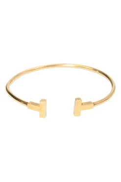 18-karat yellow gold Tiffany T Wire bracelet