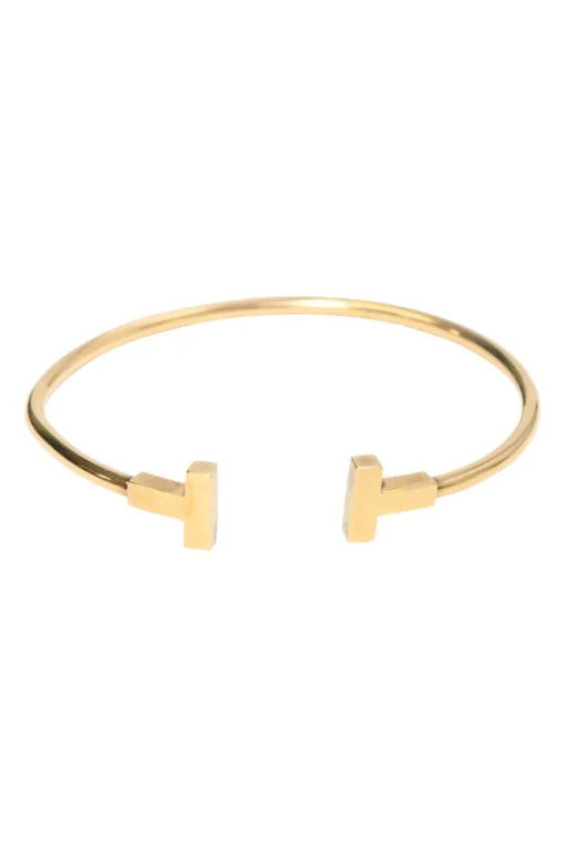 18-karat yellow gold Tiffany T Wire bracelet