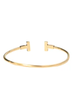 18-karat yellow gold Tiffany T Wire bracelet