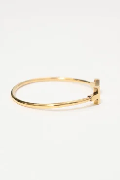 18-karat yellow gold Tiffany T Wire bracelet
