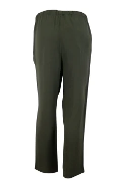 Khaki Viscose Pants