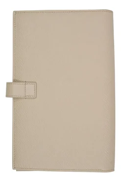 Large Powder Grained Calfskin Strap Wallet
