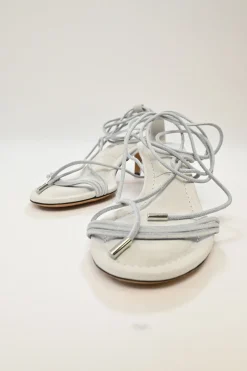 Light Grey Attua Wrap-ankle Sandals