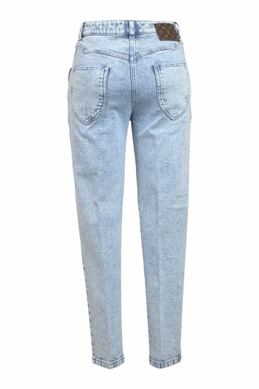 Light-wash indigo cotton-blend denim pull-on high-rise skinny jeans with contrasting coin pocket and inseam insert