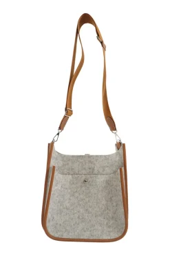 Limited Edition Light Grey Felt with Silver Hardware Evelyne 29