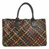 Limited release multi-colour Intrecciato leather Cabat tote