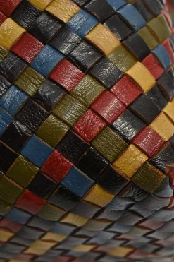Limited release multi-colour Intrecciato leather Cabat tote