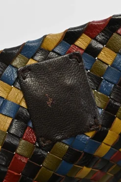 Limited release multi-colour Intrecciato leather Cabat tote