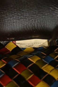 Limited release multi-colour Intrecciato leather Cabat tote