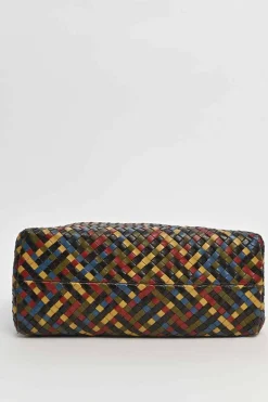 Limited release multi-colour Intrecciato leather Cabat tote