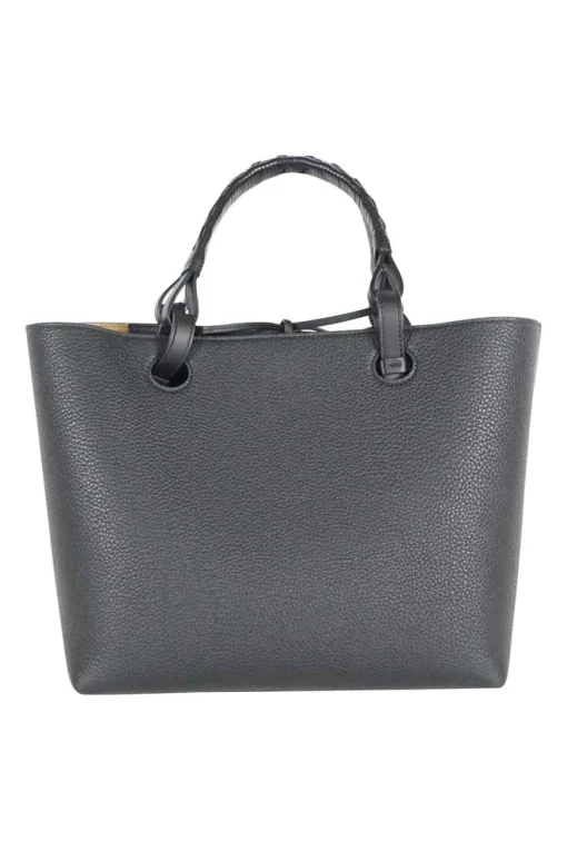 Loewe small Anagram Tote in black grained calfskin