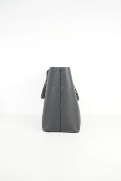 Loewe small Anagram Tote in black grained calfskin