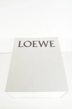 Loewe small Anagram Tote in black grained calfskin