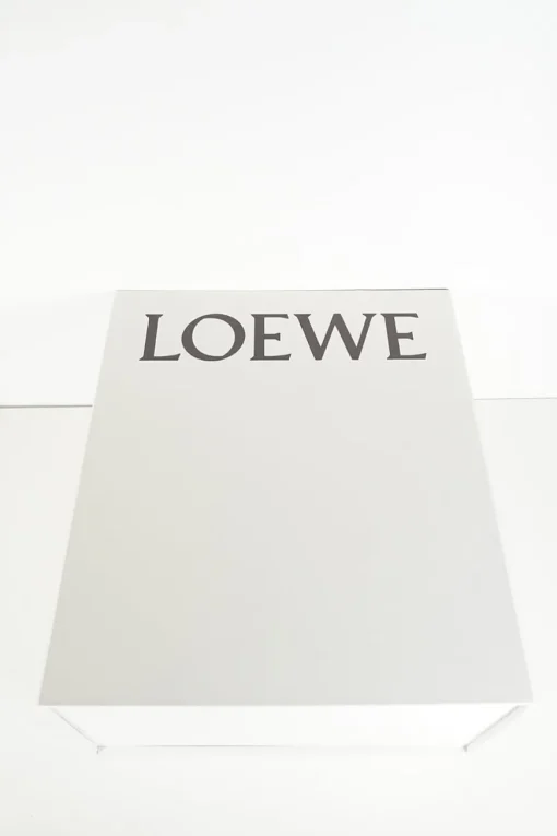 Loewe small Anagram Tote in black grained calfskin